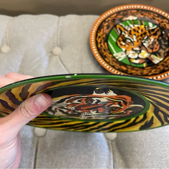 Vintage Bob Mackie Plate set of three - Picture 7 of 13